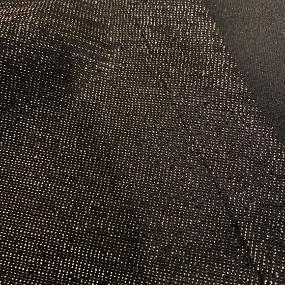 Anthropologie RO&DE Women's 3/4 Sleeve Metallic V-Neck Top Size XS - Picture 3 of 5